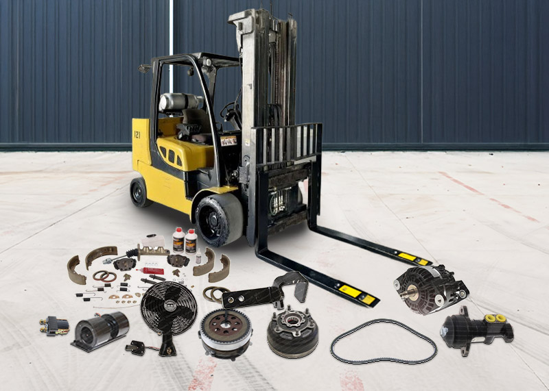 Hyster brand forklift parts Warehouse IQ