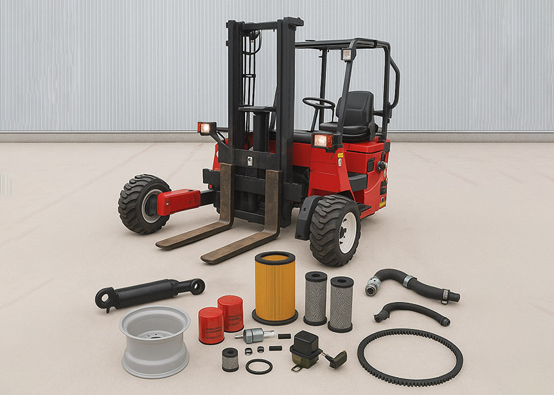 Moffet Forklift Brand Parts Warehouse IQ