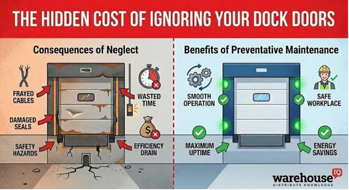 Benefits of Maintaining Dock Doors
