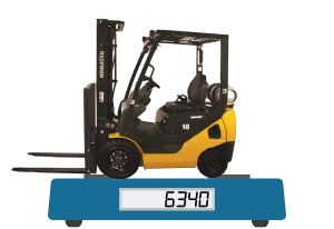 Forklift weight