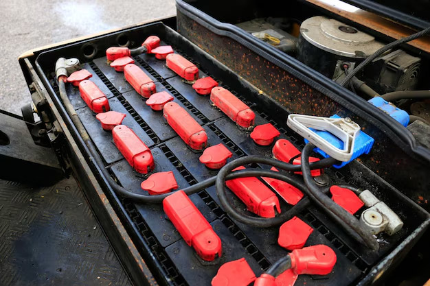 Forklift battery