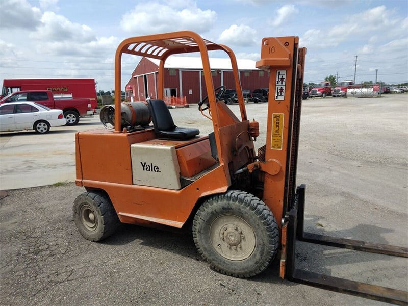old yale forklift