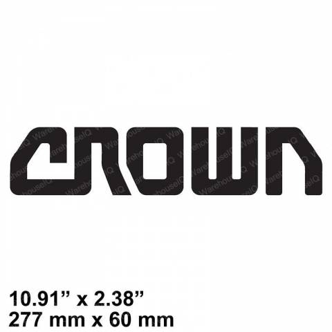 CROWN 106158-022 DECAL CROWN HEAVY