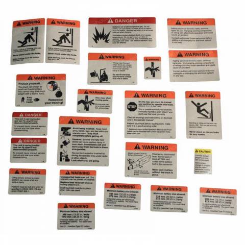 CROWN 123061 DECAL RC 3000 TRUCK KIT