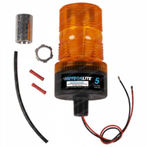 CROWN 159792-001 STROBE ML5 LED - 12-80V AMB - PIPE MT 1/2 IN - HIGH PROFILE - NYLON PLASTIC BASE - 