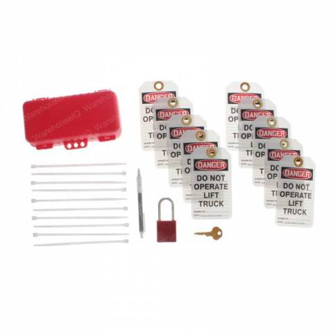 CROWN 300037 LOCKOUT TAG OUT KIT-FORKLIFT