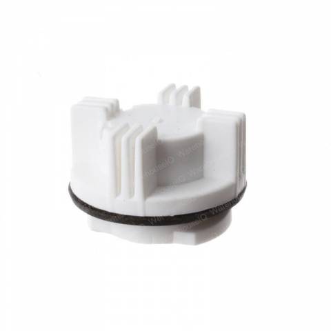 CROWN 300053-004 BATTERY CAP - SCREW TOP- WHITE