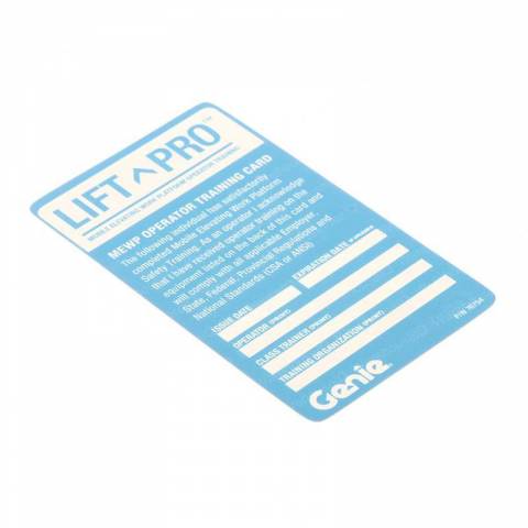 GENIE 76754GT AND 76754 CARD,AERIAL OP, BLUE (10 PACK)