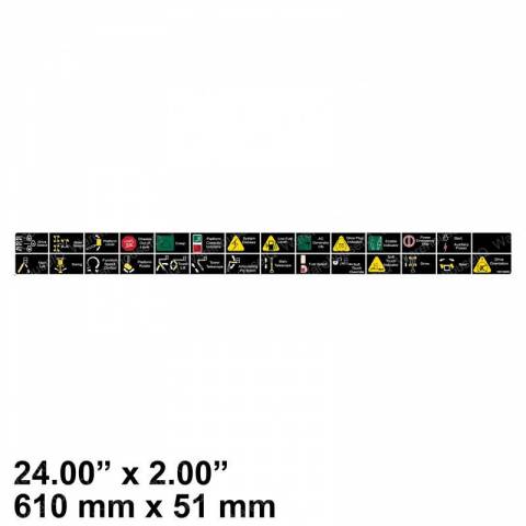 JLG 1001108493 DECAL - LEGEND PLATFORM