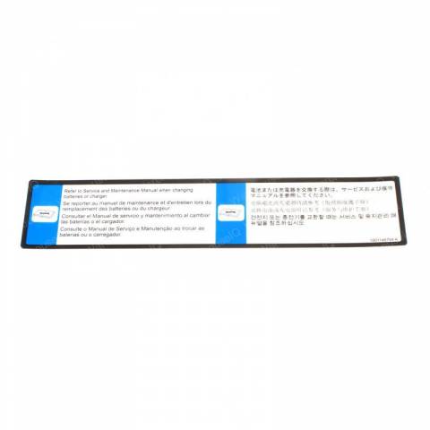 JLG 1001146794 DECAL - SEE MANUAL