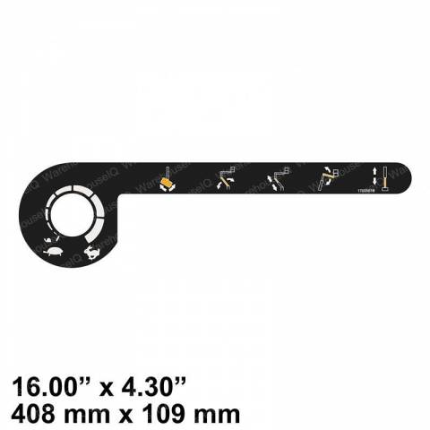 JLG 1702567 DECAL - SPEED/CONTROL FUNCTION