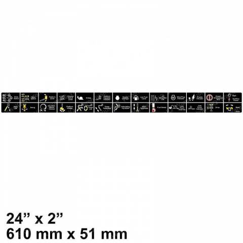 JLG 1702784 DECAL - LEGEND