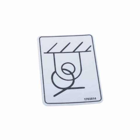 JLG 1703814 DECAL - TIE DOWN
