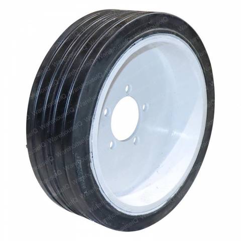 JLG 4520128 MOULD ON WHEEL - 16 X 5 E/E2/E3 - BLACK RUBBER TREAD