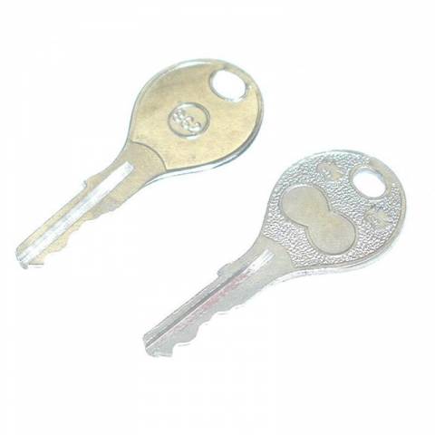 KOMATSU 3BA-55-13270 KEY - IGNITION (PAIR)