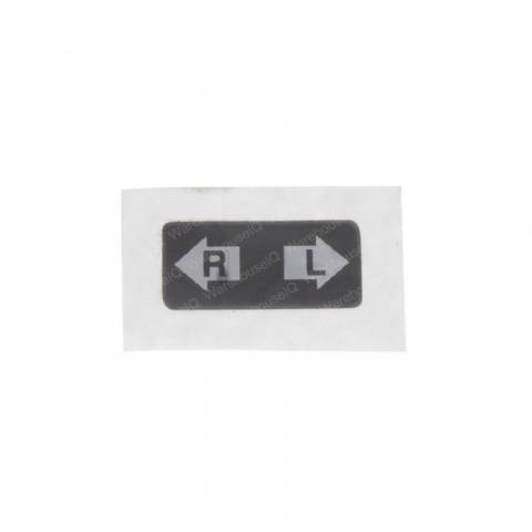 UNICARRIERS NISSAN 48477-48500 LABEL - TURN SIGNAL