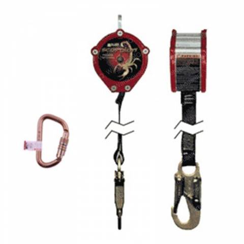 RAYMOND 1169604/001 LIFELINE - SELF RETRACTING 9 FOOT W/ CARABINER AND SWIVEL