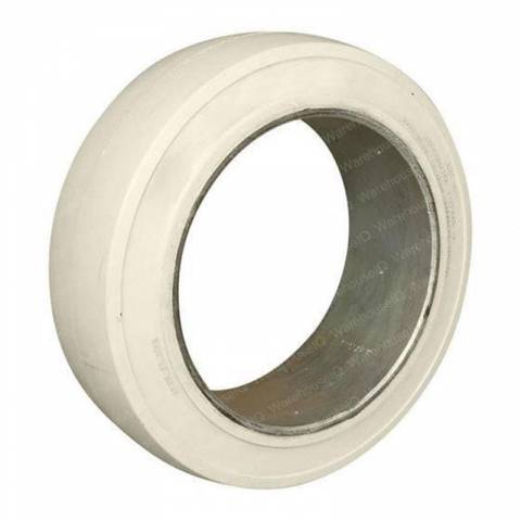 HYSTER 1684943 TIRE - 16X5X10.5 NM SMOOTH PRESS ON SMOOTH NM WHITE