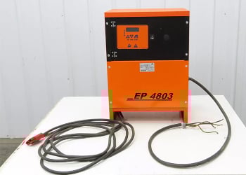 Charging a Forklift Battery