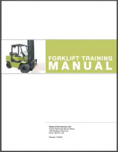Forklift Training Manual from SJSU