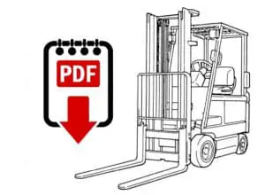 Forklift Repair Manuals for 6FGCU33 Series