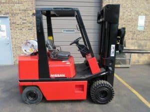 Nissan H01 and H02 Forklift Operation Manual