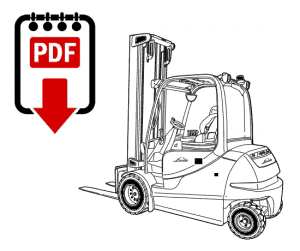 Linde 392-01 Series Forklift Repair Manual