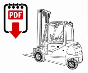 Linde 350-03 Forklift Parts and Repair Manual