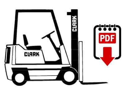Clark C500 20 Forklift Repair Manual Download Pdf Forklift Manual