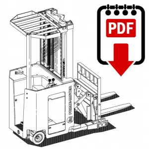 BT HT60-W Forklift Operation and Parts Manual